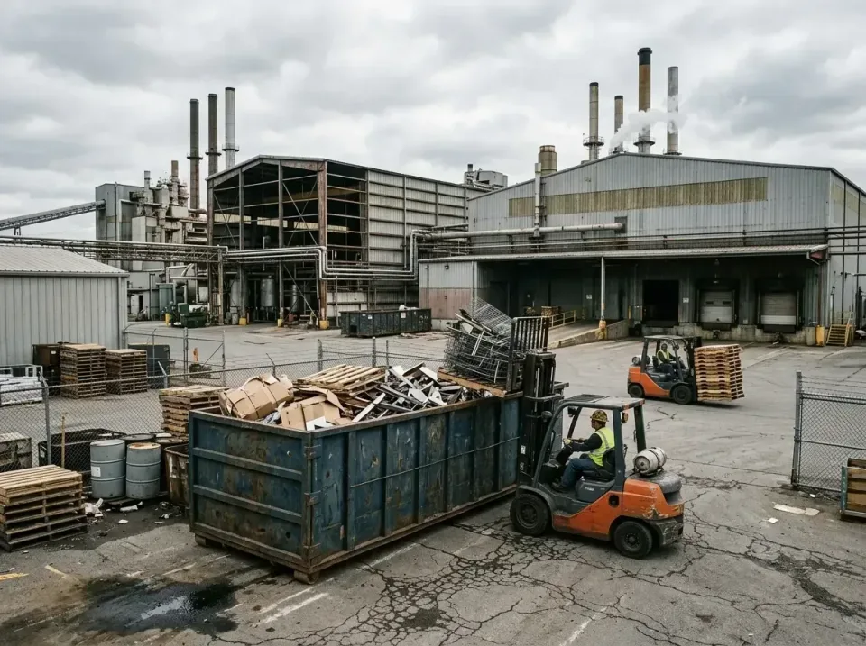 industrial-factory-scrap-conta-003 — frequently asked questions, Cheap Roll-off Dumpster Rentals in Fort Belvoir, VA